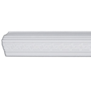 Set 4 Baghete decorative de colt M17-08, din polistiren, alb, 8 x 6 x 200 cm