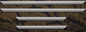 Set 4 piese ancadrament, polimer dur, DP1 59mm x 99mm