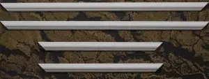 Set 4 piese ancadrament, polimer dur, DP1 59mm x 99mm