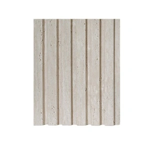 Riflaj decorativ tip panou, SPC, Travertine Nory, 18.6 x 275 X 1,4 cm