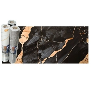 Rola decorativa autoadeziva, 11, 280x60cm, marmura negru