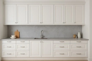 Set 4 buc. panouri decorative autoadezive, 01, 30x60cm gri inchis