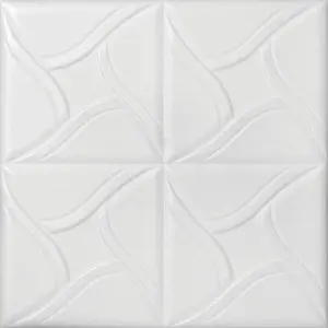 Tavan polistiren alb 0880, 50 x 50 cm , 2mp/pachet