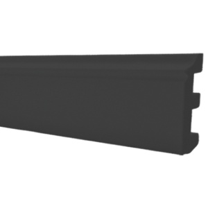 Plinta polimer dur, negru, DP5 79mmx12.6mmx2m