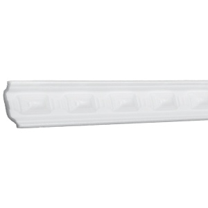 Set 4 Baghete decorative de colt M15-08, din polistiren, alb, 5 x 5 x 200 cm