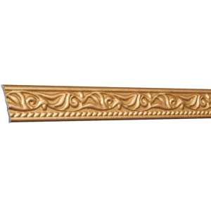 Set 4 Baghete decorative, dreapta, M10Z, din polistiren, auriu , 4,5 x 200 cm