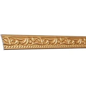 Set 4 Baghete decorative, dreapta, M10Z, din polistiren, auriu , 4,5 x 200 cm