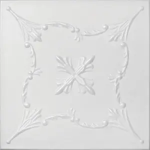 Tavan polistiren alb 0872, 50 x 50 cm , 2mp/pachet