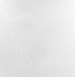 Tavan polistiren alb 0884, 50 x 50 cm , 2mp/pachet
