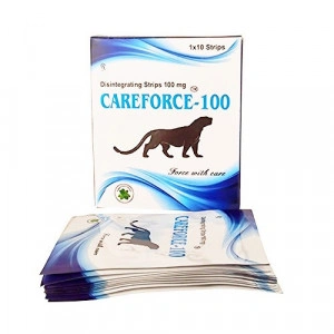 Careforce-100 Tiras Linguais Efeito Rápido