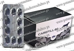 CAREFILL 80 BLACK - Caixa completa 100 (comprimidos)