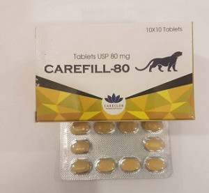 CAREFILL 80 - CAIXA COMPLETA 100 COMPRIMIDOS