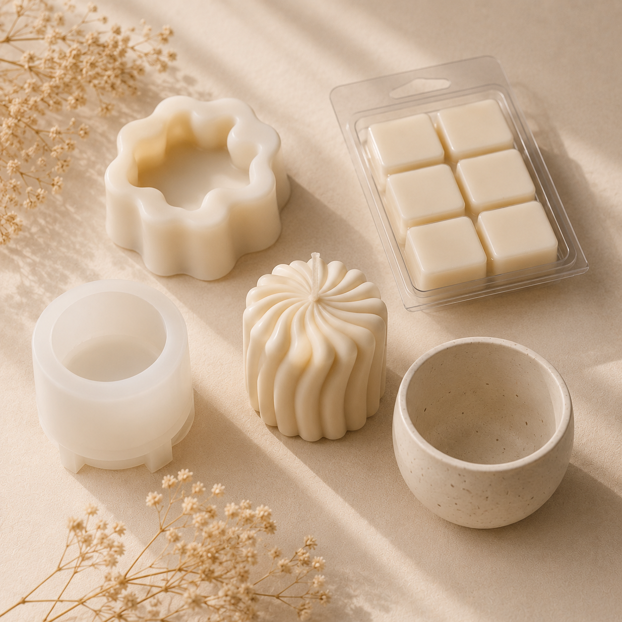 Matrițe pentru Lumânări, Recipiente & Wax Melts
