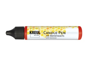 Carioci KREUL Rosu 29ml – Vopsea pentru Decorat Lumânări, Calitate Germană