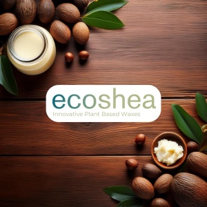 EcoShea Container Wax – Ceară din Ulei de Shea 100% Naturală | Vegană, Biodegradabilă | Kerax