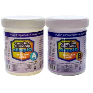Silicon RTV2 Platinum Shore A30 olimpIQ – Kit 2kg | Food Grade, Matrițe Universale
