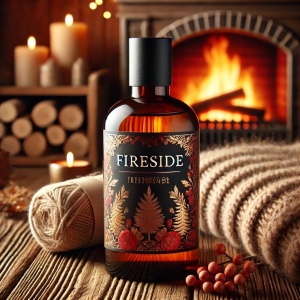 Ulei Parfumat Fireside – Aromă lemnos fumegos cald de toamnă | Lumânări, Difuzoare & Săpunuri | Erfello