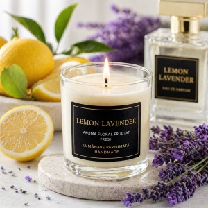 Ulei Parfumat Lemon Lavender – Aromă floral fructat fresh | Lumânări, Difuzoare & Săpunuri | Erfello