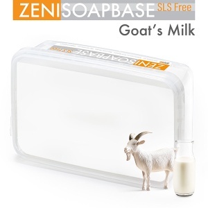 Bază de Săpun Melt & Pour Albă Zenisoap cu Lapte de Capră, Fără SLS