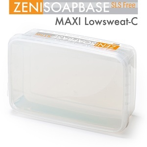 Bază de Săpun Melt & Pour Transparentă Zenisoap MAXI LowSweat, Fără SLS și Fără Transpirație