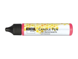 Carioci KREUL Rosu Metalic 29ml – Vopsea pentru Decorat Lumânări, Calitate Germană
