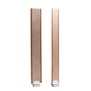 Detaliu două straturi fitil Woodwick Booster