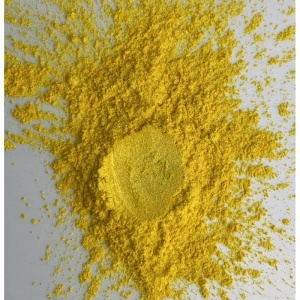 Pudră Mica Galben pentru Wax Melt, Rășină Epoxidică, Machiaj și Săpun
