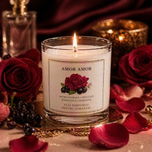 Ulei Parfumat Amor Amor – Aromă floral fructat seducător romantic | Lumânări, Difuzoare & Săpunuri | Erfello