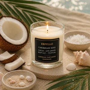 Ulei Parfumat Caribbean Seas – Aromă tropical marin exotic de vacanță | Lumânări, Difuzoare & Săpunuri | Erfello