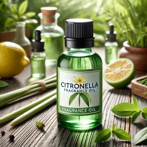 Ulei Parfumat Citronella – Aromă citric proaspăt revigorant | Lumânări Interior & Exterior, Difuzoare | Erfello