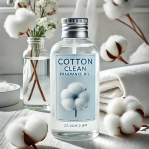 Ulei Parfumat Cotton Clean – Aromă proaspăt curat pufos relaxant | Lumânări, Difuzoare & Săpunuri | Erfello