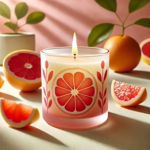Ulei Parfumat Grapefruit – Aromă citric proaspăt energizant viu | Lumânări, Difuzoare & Săpunuri | Erfello