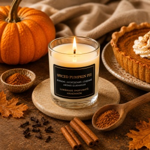 Ulei Parfumat Spiced Pumpkin Pie – Aromă gurmand condimentat cald de toamnă | Lumânări, Difuzoare & Săpunuri | Erfello