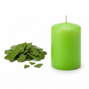 Colorant Lumânări Bekro Verde Neon Lime Acid 456, Fulgi Concentrați pentru Ceară
