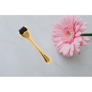 Dermaroller Gold cu 540 Ace din Titan 0,3 mm pentru Față - Img 2