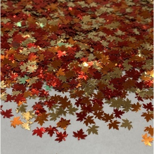 Glitter Frunze de Toamnă pentru Wax Melt, Rășină și Decorațiuni Handmade, 10gr