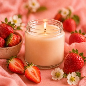 Ulei Parfumat Capsuni – Aromă fructat dulce gurmand vară | Lumânări, Difuzoare & Săpunuri | Erfello