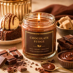 Ulei Parfumat Chocolate Fudge – Aromă gurmand dulce cremos irezistibil | Lumânări, Difuzoare & Săpunuri | Erfello