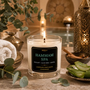 Ulei Parfumat Hammam Spa – Aromă revigorant wellness oriental curat | Lumânări, Difuzoare & Baie | Erfello