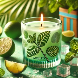 Ulei Parfumat Mojito – Aromă citric mentolat proaspăt răcoritor vară | Lumânări, Difuzoare & Săpunuri | Erfello