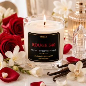 Ulei Parfumat Rouge 540 – Aromă floral ambrat luxos strălucitor | Lumânări, Difuzoare & Săpunuri | Erfello