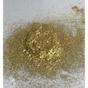 Pudră Mica Auriu Lucios pentru Wax Melt, Rășină Epoxidică, Machiaj și Săpun