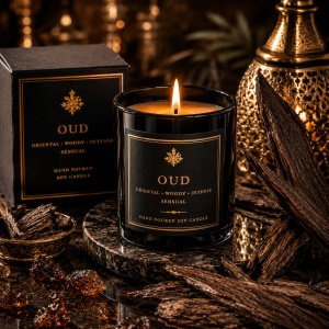 Ulei Parfumat Oud – Aromă oriental lemnos intens senzual | Lumânări, Difuzoare & Săpunuri | Erfello