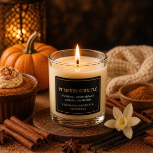Ulei Parfumat Pumpkin Souffle – Aromă gurmand cald dulce de toamnă | Lumânări, Difuzoare & Săpunuri | Erfello