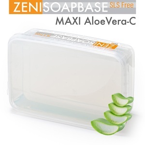 Bază de Săpun Melt & Pour Transparentă Zenisoap cu Aloe Vera, Fără SLS