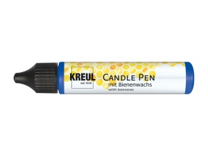 Carioci KREUL Albastru 29ml – Vopsea pentru Decorat Lumânări, Calitate Germană