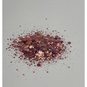 Chunky Glitter Roz Deschis pentru Wax Melt, Rășină, Tumbler, Nail Art și Decorațiuni, 10gr