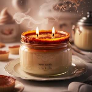 Parfum Creme Brulee Made in UK – aromă de desert clasic francez pentru lumânări artizanale premium