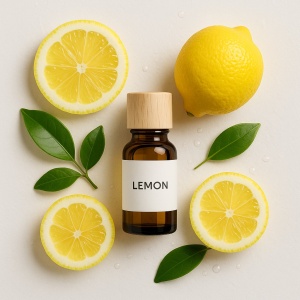 Ulei Parfumat Lemon – Aromă citric proaspăt pur energizant | Lumânări, Difuzoare & Săpunuri | Erfello