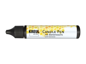 Carioci KREUL Negru 29ml – Vopsea pentru Decorat Lumânări, Calitate Germană